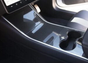 Tesla Model 3 Carbon Mittelkonsolen Cover