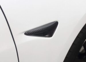 Tesla Model 3 Carbon Front Kamera Covers