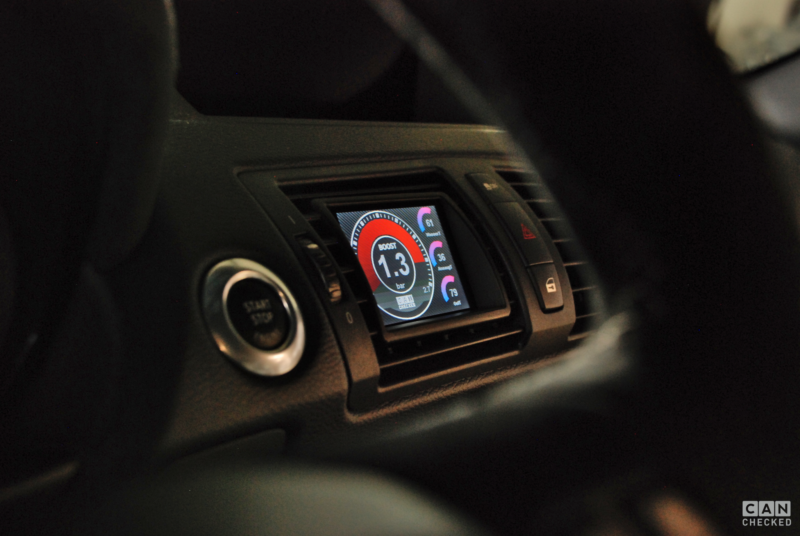 CANchecked Display BMW 1er- Serie inkl. 1er M
