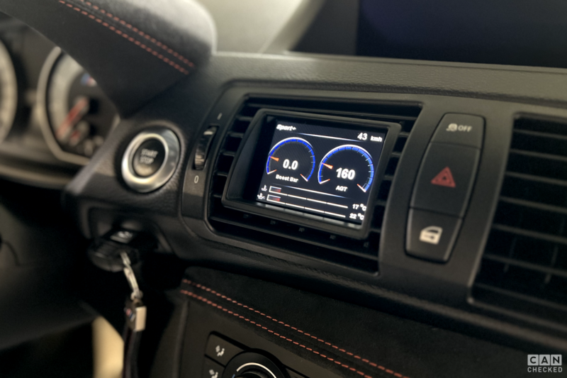 CANchecked Display BMW 1er- Serie inkl. 1er M – Bild 2