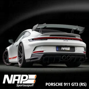 NAP Klappenauspuff Porsche 911 GT3 & GT3 RS