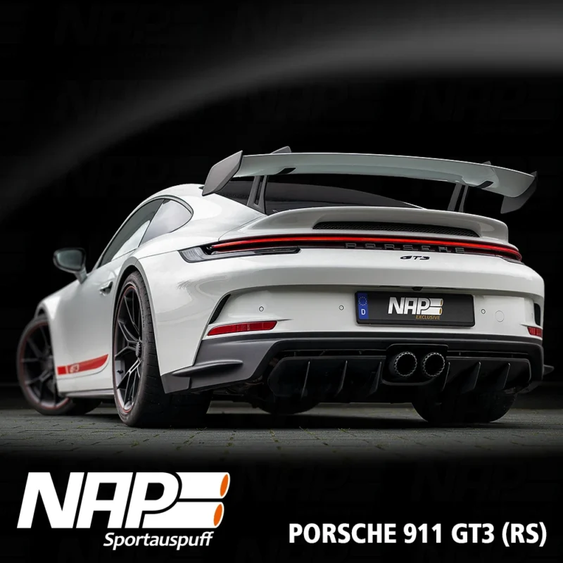 NAP Klappenauspuff Porsche 911 GT3 & GT3 RS