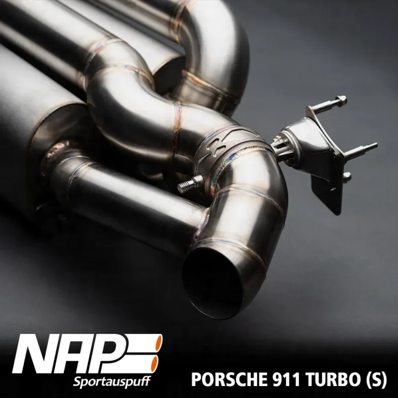 NAP Klappenauspuff Porsche 911 Turbo&Turbo S – Bild 2