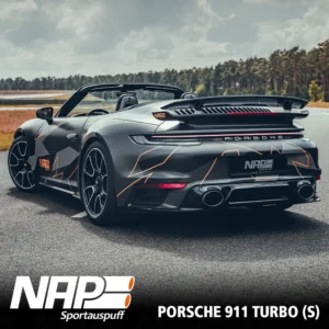 NAP Klappenauspuff Porsche 911 Turbo&Turbo S