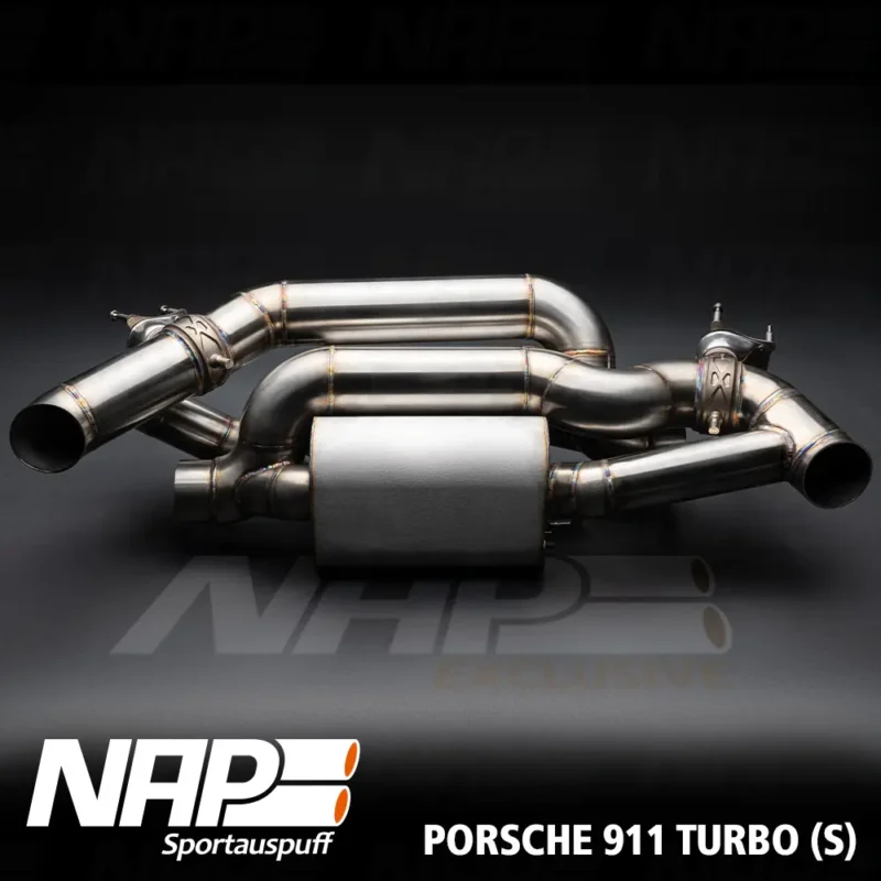 NAP Klappenauspuff Porsche 911 Turbo&Turbo S – Bild 4