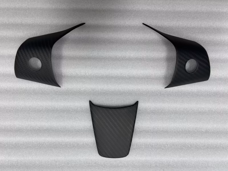 A&M Carbon Lenkrad-Abdeckungen Tesla Model 3/Y