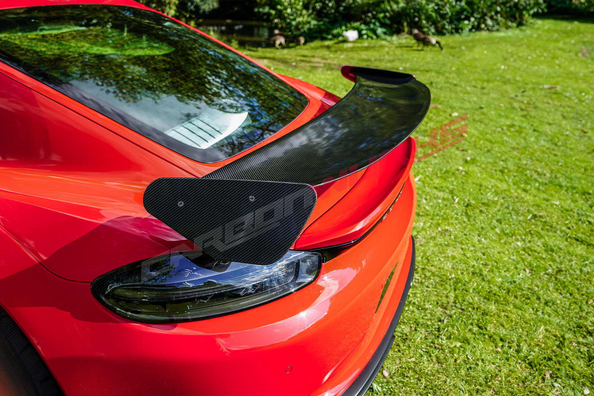 Porsche 718/981 GT4 Dissident Automotive Carbon Wing – Bild 3