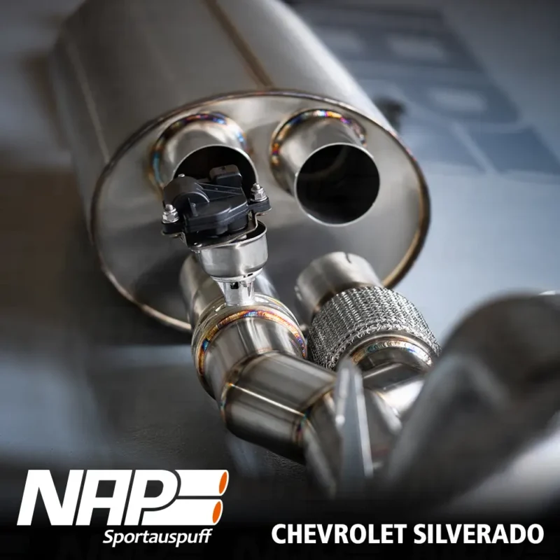 NAP Klappenauspuff Chevrolet Silverado – Bild 4