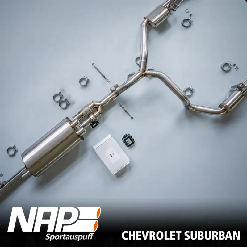NAP Klappenauspuff Chevrolet Suburban – Bild 2