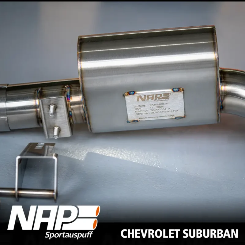 NAP Klappenauspuff Chevrolet Suburban – Bild 6