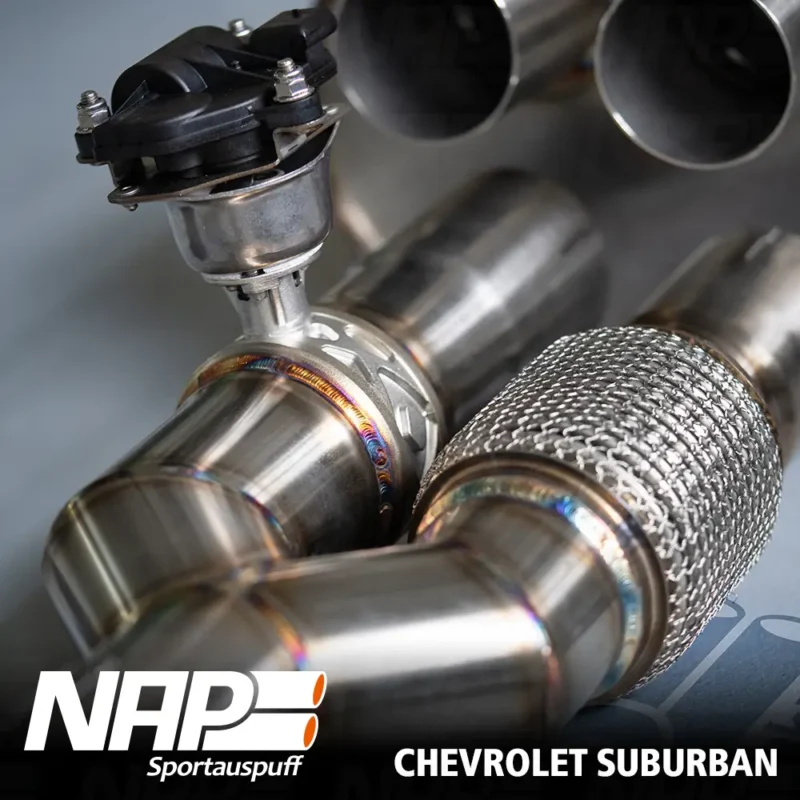 NAP Klappenauspuff Chevrolet Suburban – Bild 4