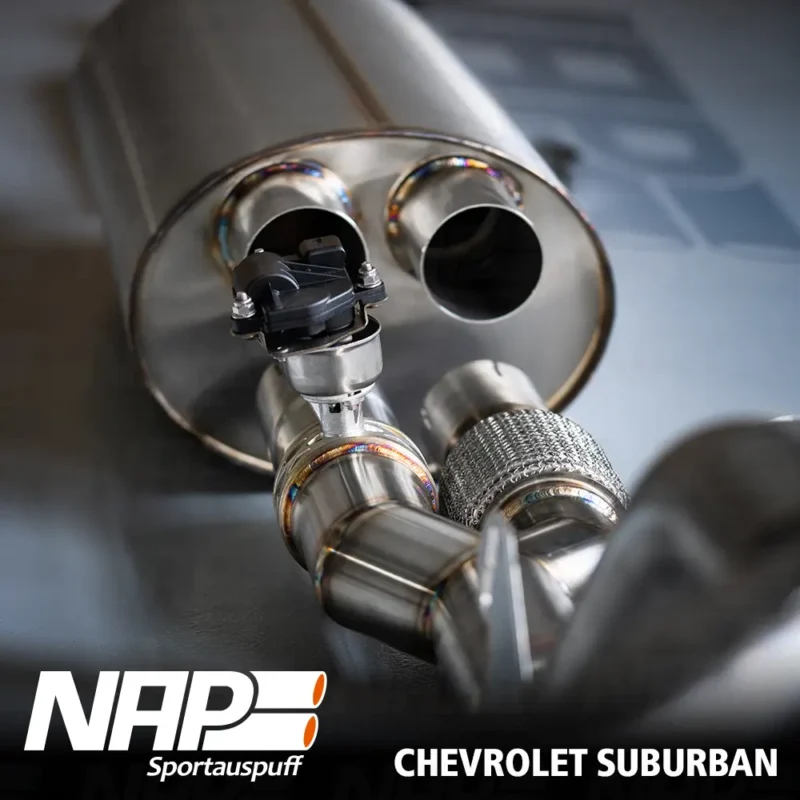 NAP Klappenauspuff Chevrolet Suburban – Bild 3