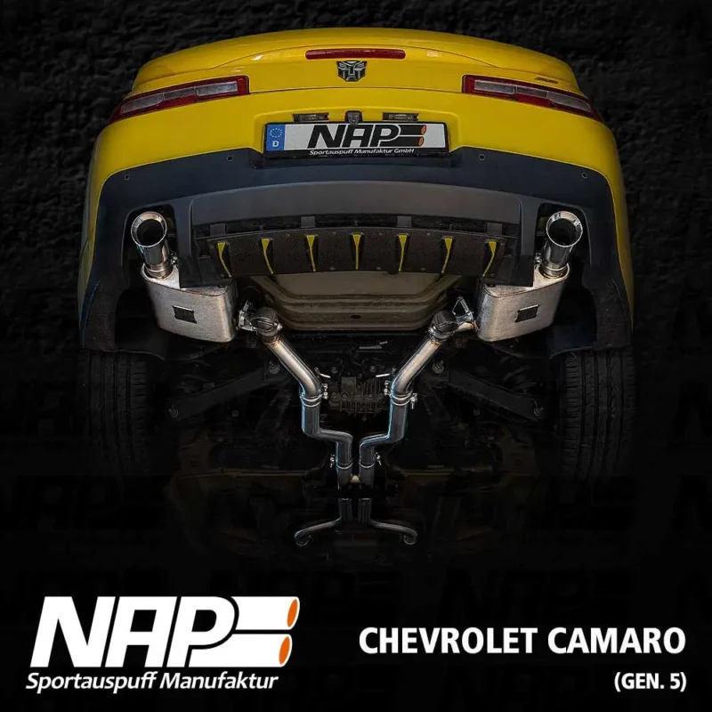 NAP Klappenauspuff Chevrolet Camaro (Gen. 5) – Bild 2