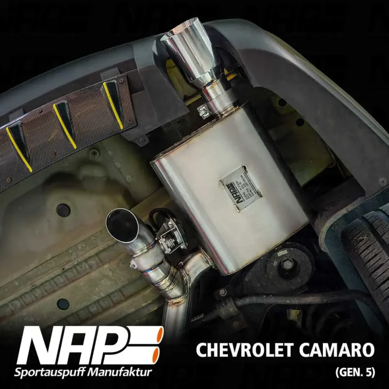 NAP Klappenauspuff Chevrolet Camaro (Gen. 5) – Bild 3