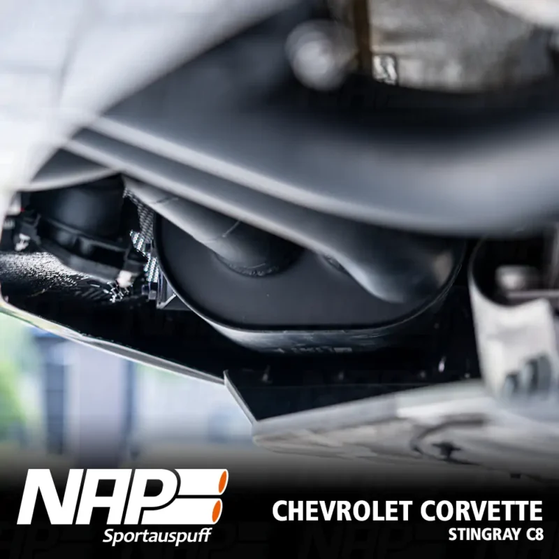 NAP QUAD-Klappenauspuff Corvette C8 Z06 (US & EU) inkl. Diffusor – Bild 7