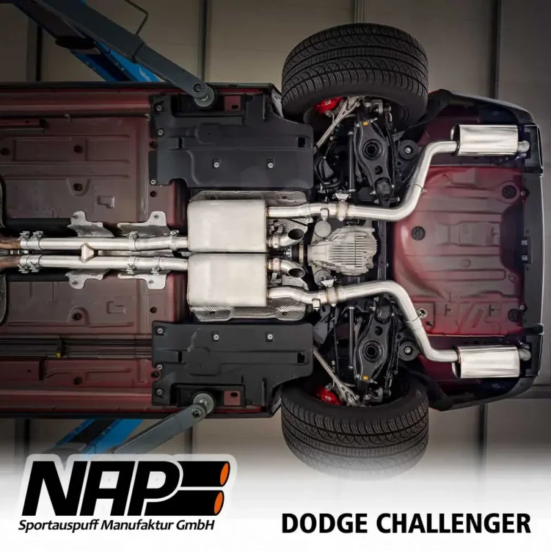 NAP Klappenauspuff Dodge Challenger V8 – Bild 3
