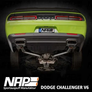 NAP Klappenauspuff Dodge Challenger V6