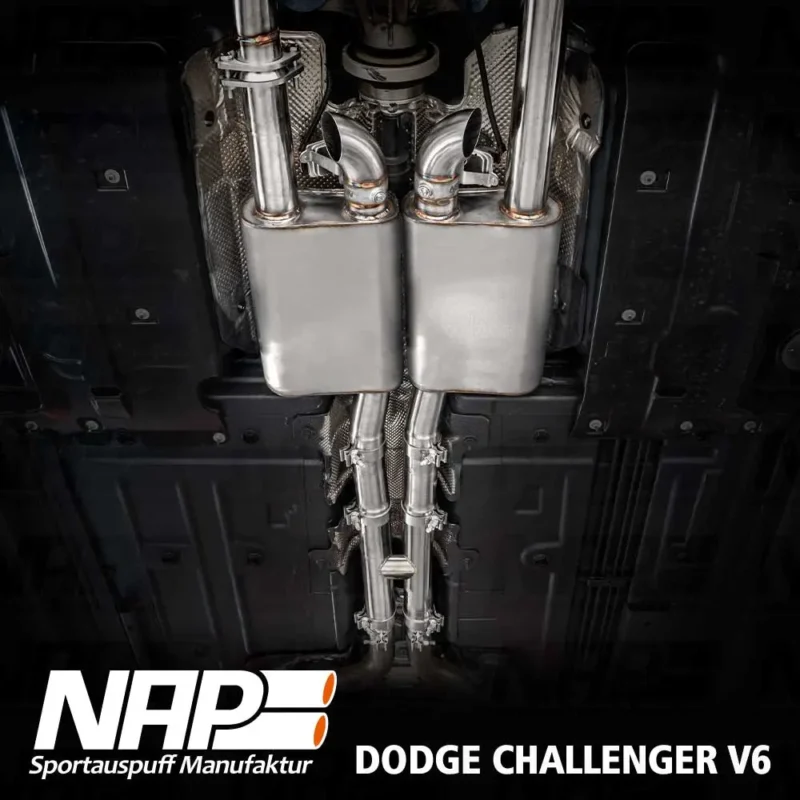 NAP Klappenauspuff Dodge Challenger V6 – Bild 2