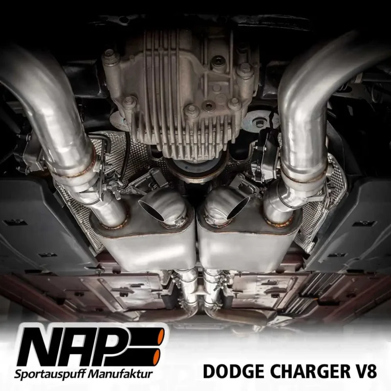 NAP Klappenauspuff Dodge Charger V8 (LD) – Bild 2