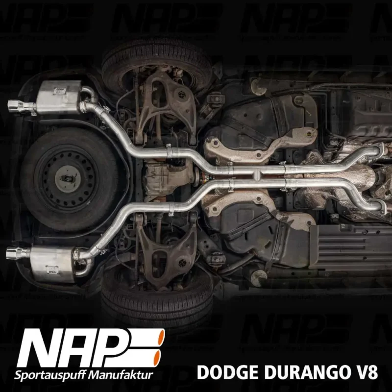 NAP Sportauspuff Dodge Durango (3. Gen. ab 2011) – Bild 3