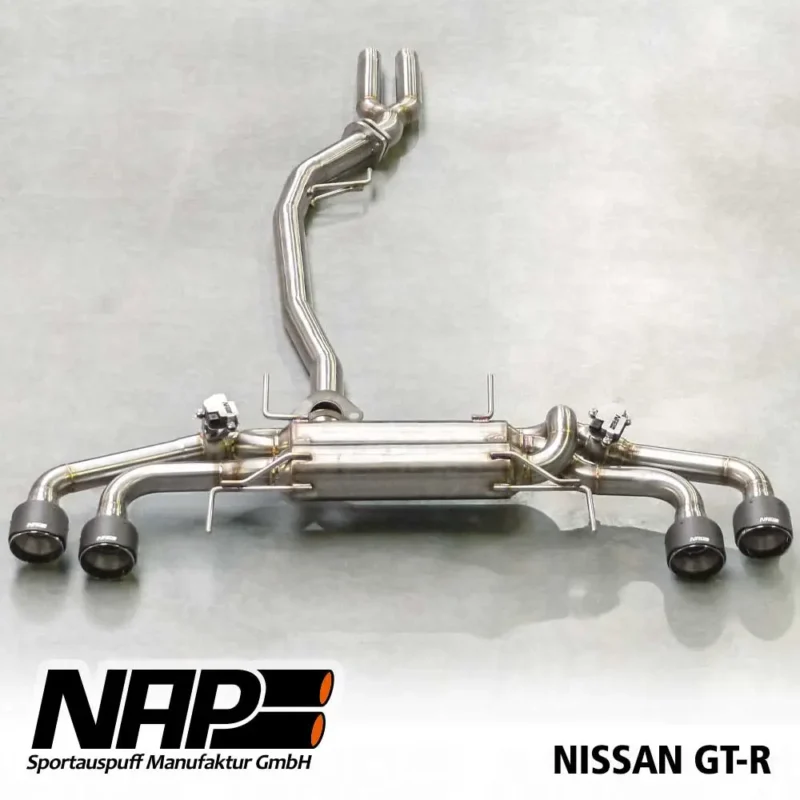 NAP Klappenauspuff Nissan GT-R – Bild 4