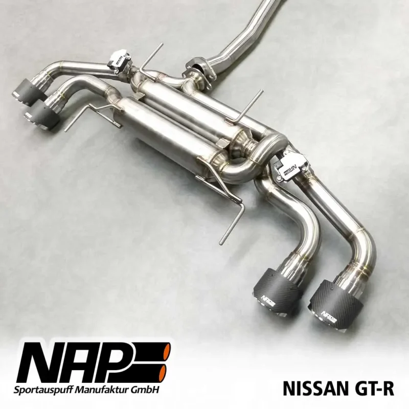NAP Klappenauspuff Nissan GT-R – Bild 6