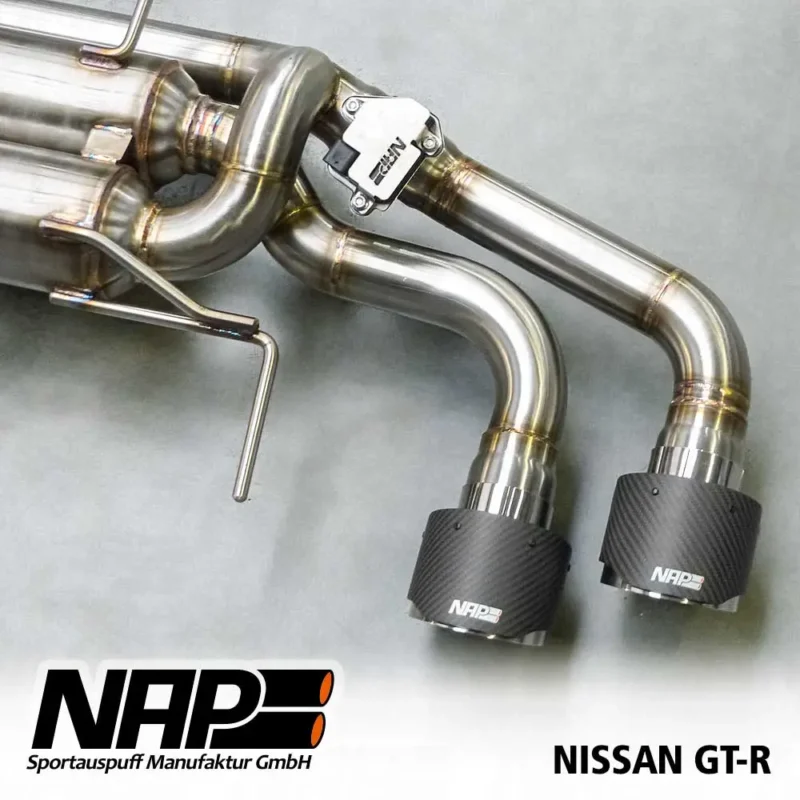 NAP Klappenauspuff Nissan GT-R – Bild 5