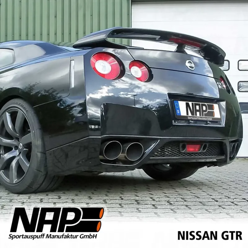 NAP Klappenauspuff Nissan GT-R