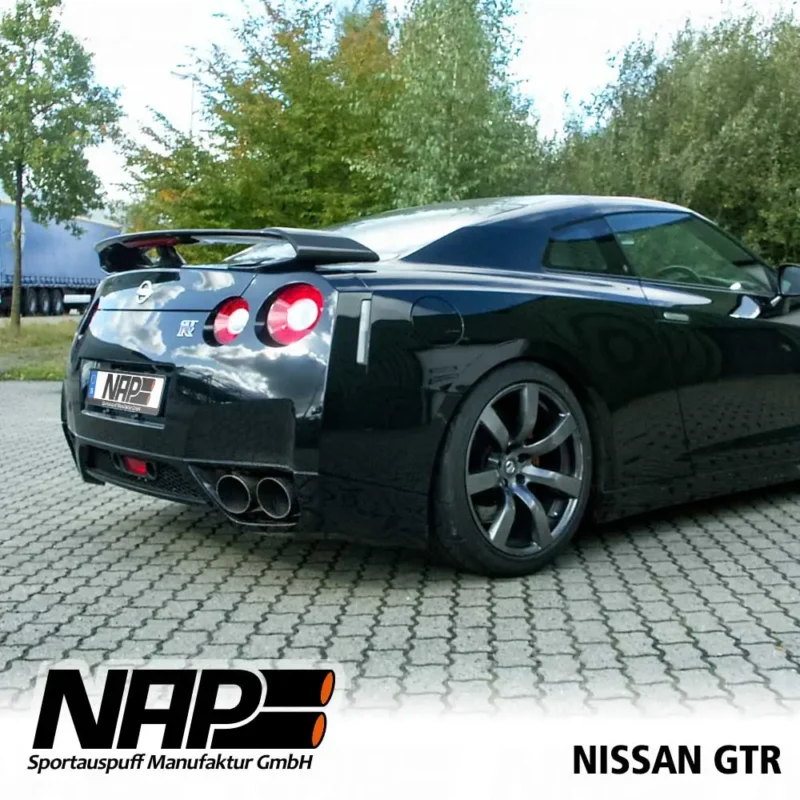 NAP Klappenauspuff Nissan GT-R – Bild 3