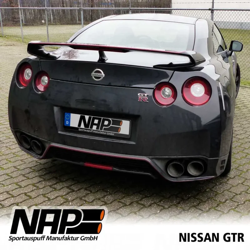 NAP Klappenauspuff Nissan GT-R – Bild 2