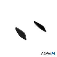 ALPHA-N Carbon Cover für Heckspoiler Flaps Satz