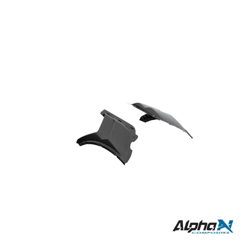 ALPHA-N Carbon Front-Luftauslass / Kotflügel Satz – Bild 2