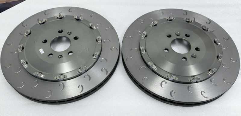 Race Disc Bremsscheiben für BMW F8x M2 M3 M4 Stahlbremsanlage inkl. DTC Gutachten für Vorderachse – Bild 2