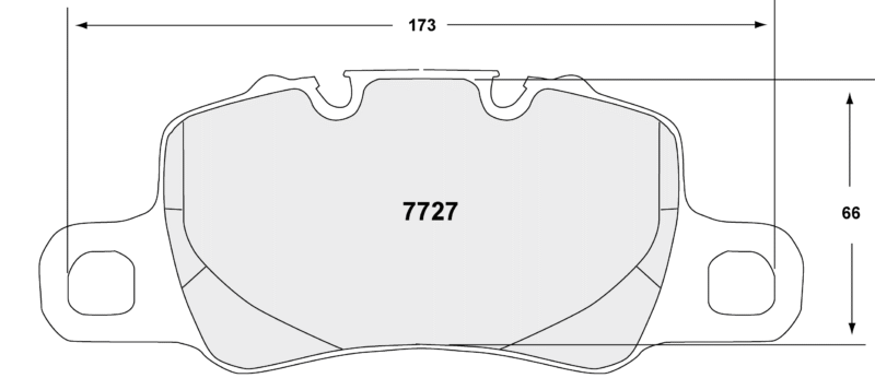 PFC 332 Bremsbeläge Hinterachse Porsche 992 GT3 GT3RS/ 991 GT3/GT3RS/GT2/GT3/Turbo (S)/3.8 Carrera S/3.4 Carrera 2/4 Targa/3.0 Carrera S/Cayman GT4 – Bild 2