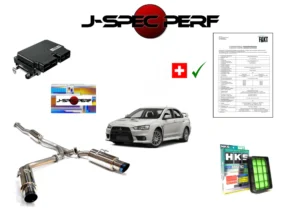 J-SPEC Leistungssteigerung EVO X Power Kit
