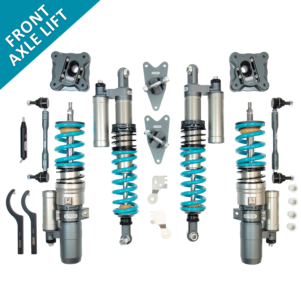 NITRON BMW G80 M3 Competition RWD Gewindefahrwerk R3 mit Front Axle Lift (FAL)