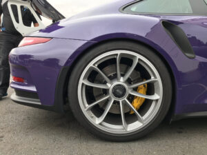 AP Racing J Hook Bremsscheibe Porsche 991 GT3 PCCB inkl. DTC-Gutachten für Hinterachse