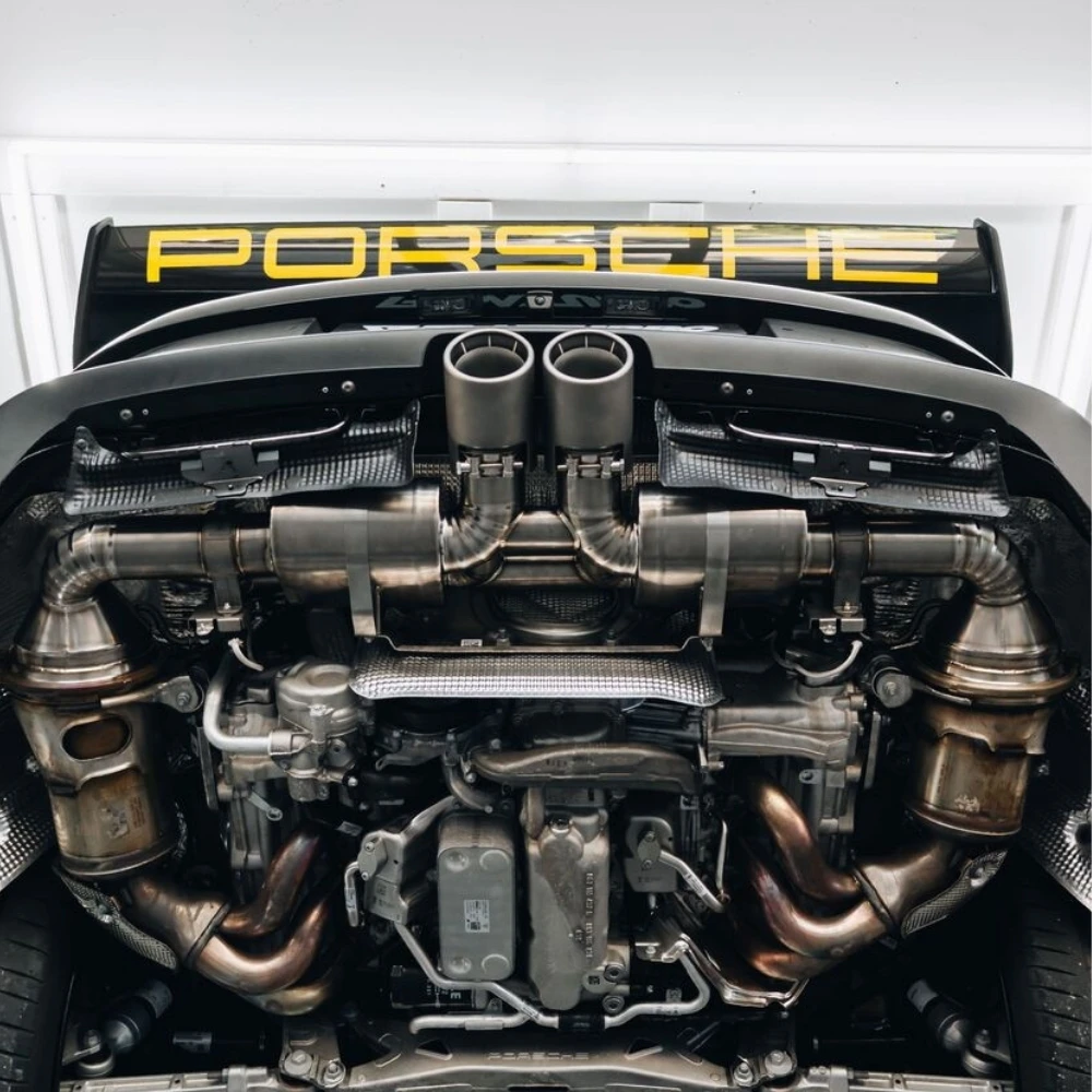 BTM TITAN LINE Abgasanlage Porsche 992.1 GT3 RS/GT3/Touring/S/T – Bild 8